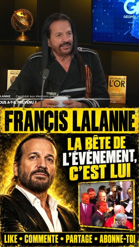 🔥 « LA BÊTE DE L’ÉVÉNEMENT, C’EST LUI. » Francis Lalanne ne prend plus aucune pincette. Pour lui, la visite du pape en France a envoyé un message extrêmement clair. Il affirme avoir vu « la France chrétienne se révei…