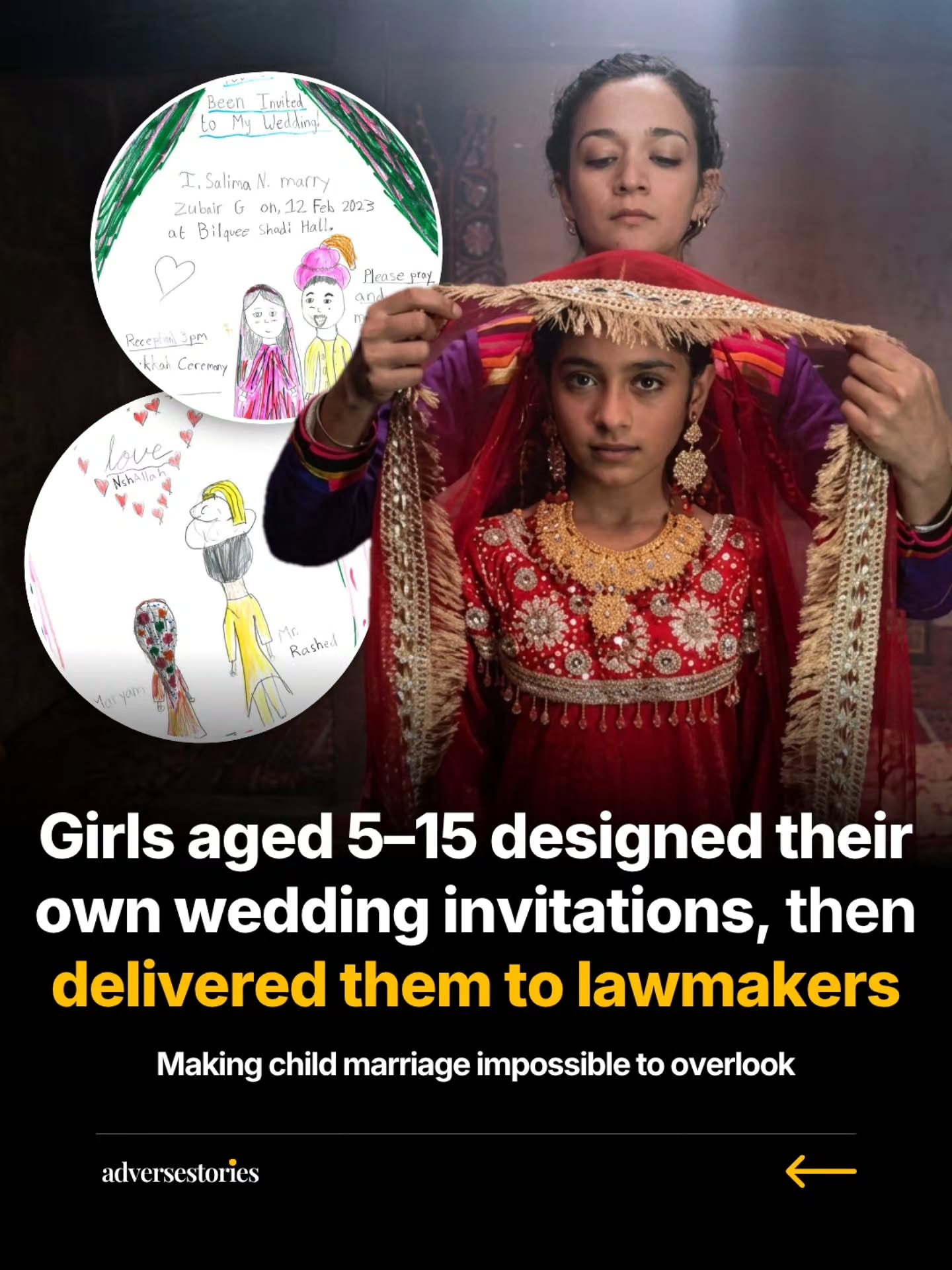 What if a wedding invitation could become a piece of political pressure? UN Women’s “Child Wedding Cards” campaign in Pakistan turned a familiar cultural ritual into a confrontation with child marriage. Girls aged 5–1…