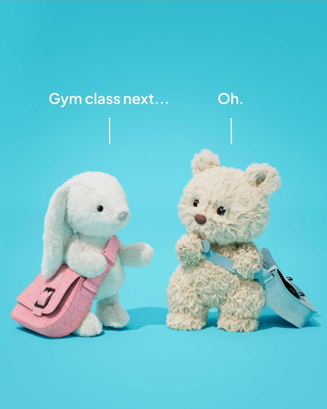 Wishing you a bump-free week! 💙 #jellycat #sharingjoy