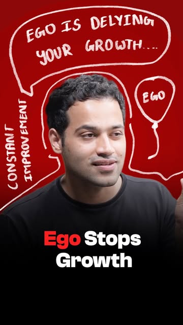 What’s one thing you know you need to improve, but your ego won’t let you admit?