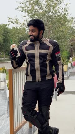 Coffee peene nikla tha… kuch zyada hi dur aa gaya ☕️🏍️😂 #guerrilla450 #grrr