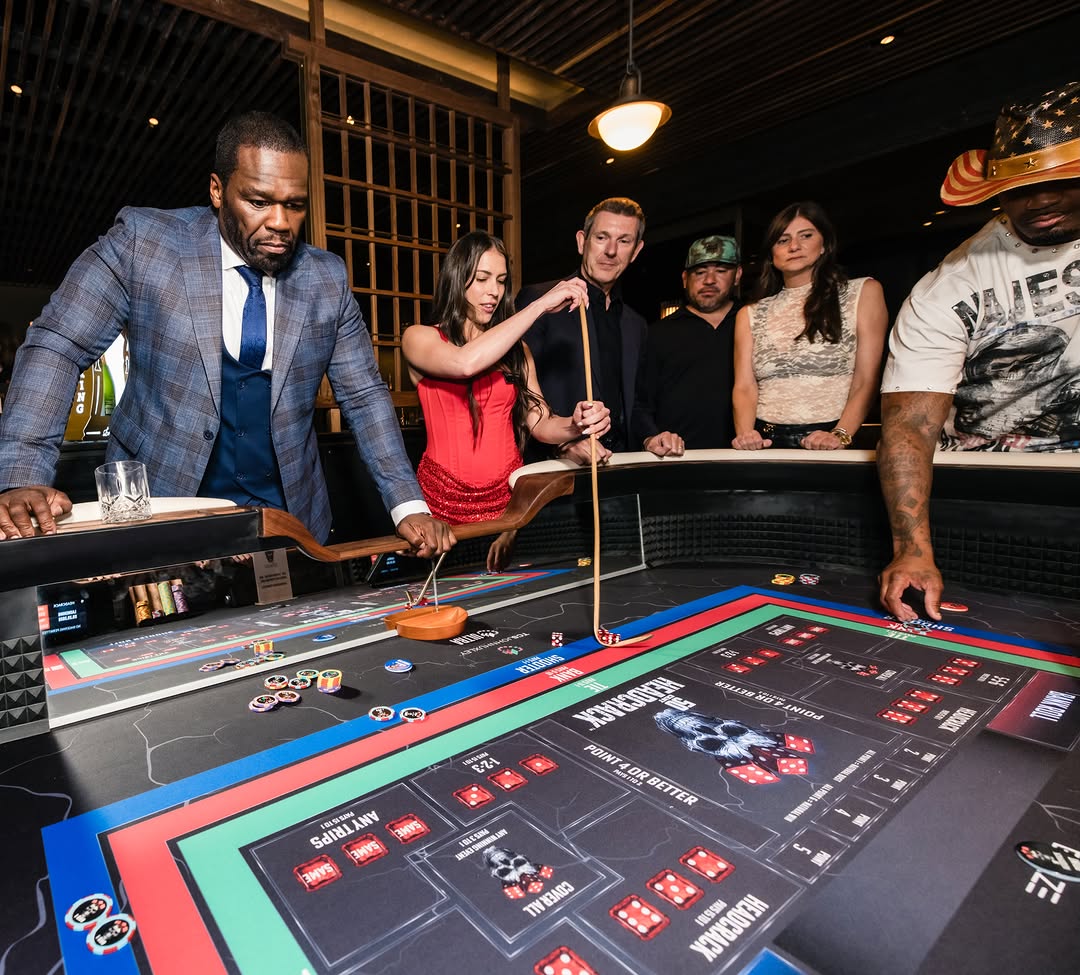 Las Vegas, get ready 🎲🔥 @50cent is revealing his new HeadCrack dice game at the Venetian casino tomorrow‼️