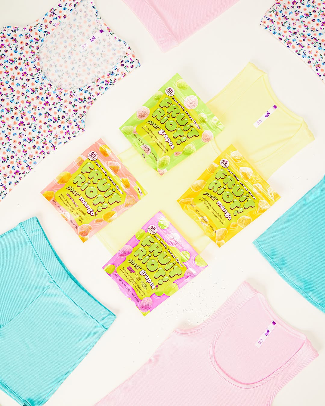 Your lounge day just got sweeter. 💗💛 We’ve teamed up with @fruitriot to give you and your bestie the ultimate stay-in starter pack! Two winners will receive: 💗 YITTY lounge sets from our latest collection 💗 A Frui…