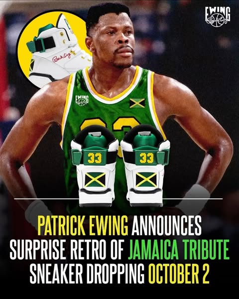 NOW AVAILABLE TO SHOP! 🇯🇲💥 Reintroducing the "Jamaica" 33 HI -- Hailing from Kingston, the Big Fella never forgot his roots after moving to America and eventually becoming the first pick by New York in the 1985 Dra…