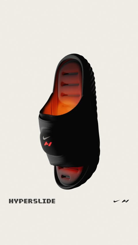 Slide into recovery mode. Nike Air Zoom Hyperslide. Available now. @hyperice @nike