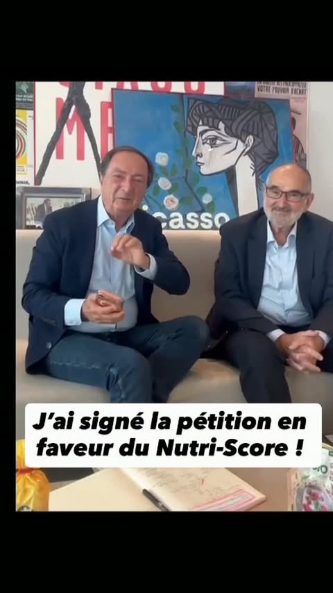 Les consommateurs veulent de la transparence et être mieux informés de la qualité nutritionnelle : j’ai signé la pétition en ligne qui vise à rendre obligatoire l’affichage du Nutri-Score sur les emballages de produit…
