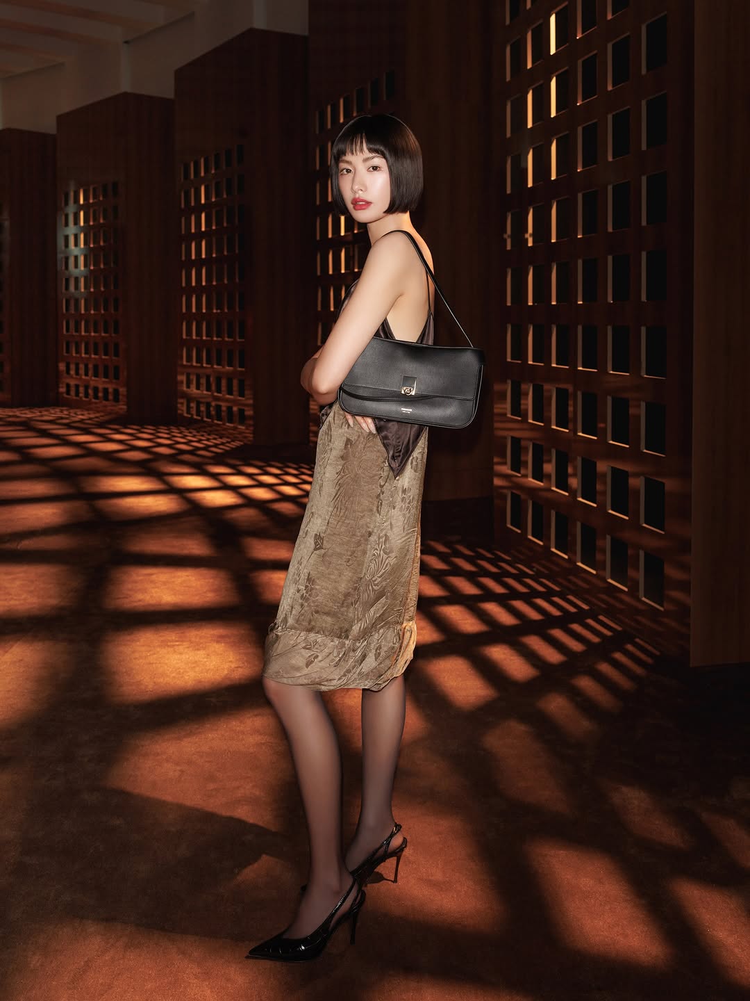Nana joined Ferragamo for the unveiling of the Spring Summer 2027 collection by Maximilian Davis. #FerragamoSS27
