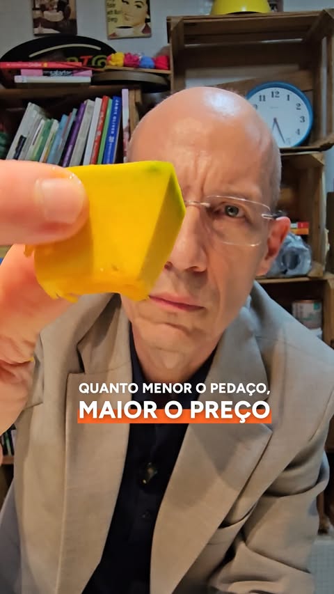 Este mesmo mamão tem três preços diferentes!