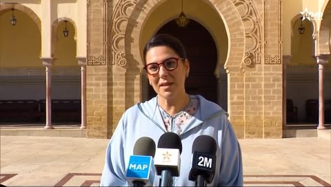 ⁨ تصريح السيدة فاطمة الزهراء المنصوري بعد استقبالها من طرف صاحب الجلالة الملك محمد السادس نصره الله وأيده، وتعيينها رئيسة للحكومة مكلفة بتشكيلها.⁩