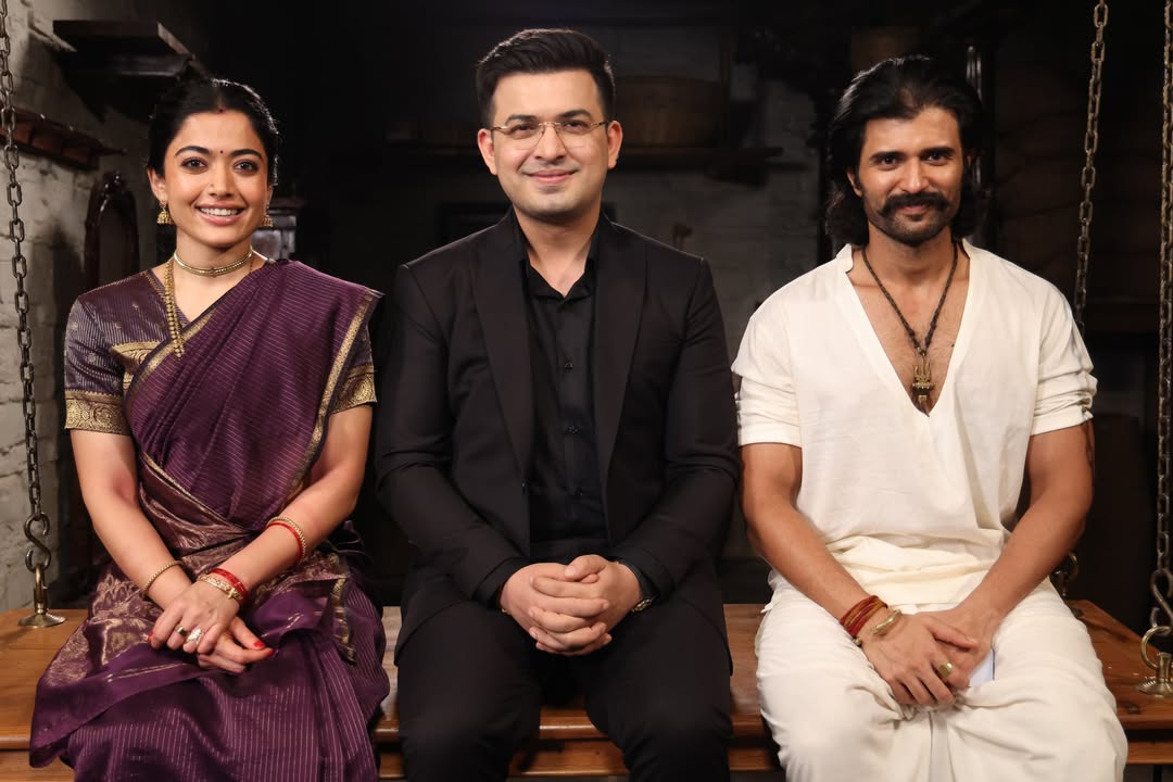 Rashmika. Vijay. And a conversation worth waiting for. ✨ #RashmikaMandanna #VijayDeverakonda #ShubhankarMishra