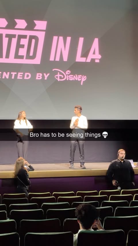 BTS of first ever @created premiere at historic El Capitan theatre. Still can’t believe this actually happened
