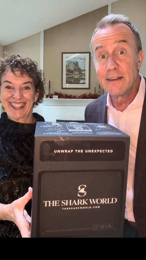 Christmas came early to TimTokSherry, thanks to the LEGEND @thesharkdaymond and @thesharkworld #timtoksherry #oldschool @onceuponacoconut @protocol4health @preppartnersgroup @truistacoffee @punchdenergy @murphydoor @c…