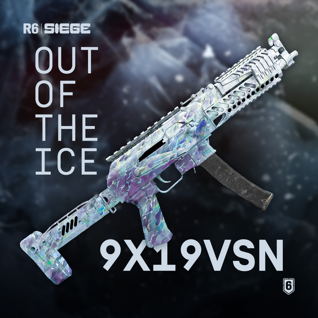 🎁Celebrate 40 Years of Ubisoft with Rainbow Black Ice skins! Available until October 6th, make it a Birthday to remember for everyone!