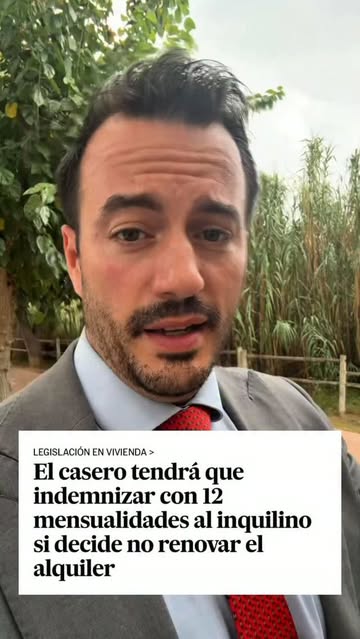 1️⃣ Indemnización por no renovación: si el arrendador decide no prorrogar y no concurre ninguna causa de exención, deberá abonar como mínimo 12 mensualidades. 2️⃣ Base de cálculo: no es tu renta actual, sino la renta …