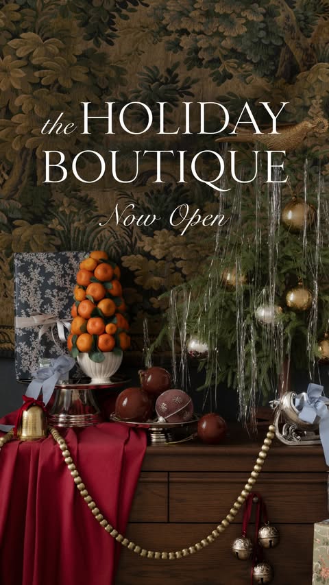 Our Holiday Collection is here. Inspired by the ritual of preparing a home for the people you love, every piece was designed for the joy of gathering. Layered, collected, and considered with a little something unexpec…