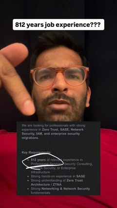 JD mistakenly mentions 810 years job description. To all the recruiters, ek baar JD proof read karlo 🙏 [JD wants candidates with 810 years experience, JD gone wrong, JD must be proof read before posting, wrong job po…