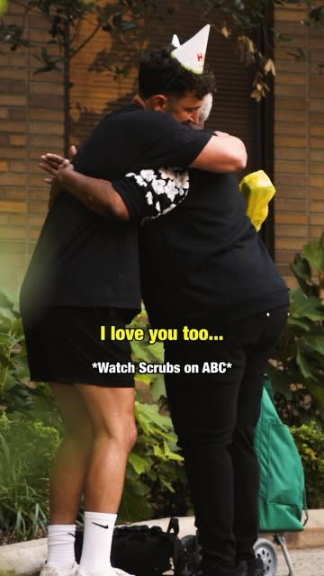 “I love helping people, that’s my heart” 🥺❤️ @mdmotivator @scrubs Thank you, Scrubs, for helping us pay for Caroline’s medical bills. Watch the new season of #Scrubs Tonight at 8/7c on ABC. Stream on Hulu! ❤️