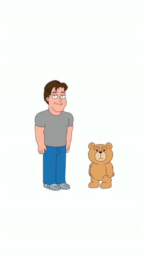 This is gonna be fun 😏 #ted: The Animated Series arrives December 17 on Peacock.