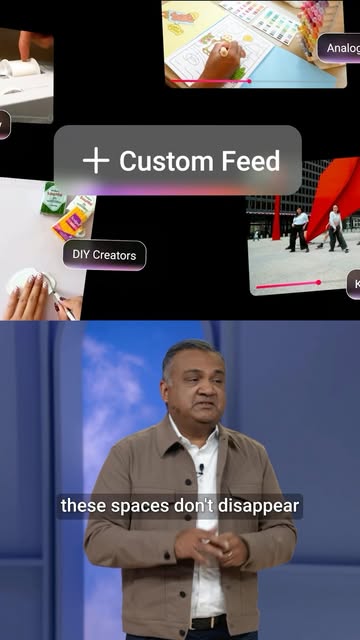 With custom feeds, we’re giving you the keys to your @youtube homepage 🔑 Watch the full Made on YouTube keynote on my channel at the link in my bio 🔗