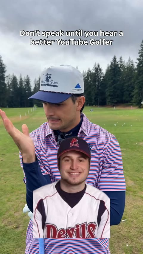 Don’t speak until you hear a better golfer…