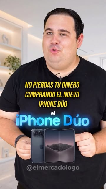 🤔🧠¿Sabías que puedes, ser dueño de una parte de Apple en lugar de gastar tu dinero en el iPhone Dúo? 💬Solo comenta la palabra “duo” para enviarte el link en privado y comiences a invertir. #elmercadologo #negocios …