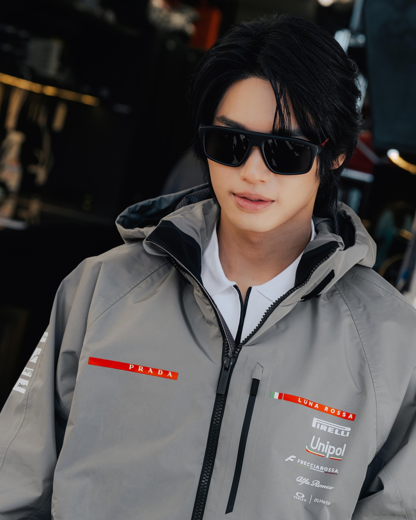 Prada Ambassador Win Metawin attended the America’s Cup Preliminary Regatta in Naples, discovering the world of Luna Rossa. #PradaPeople #Prada #LunaRossa #AmericasCup​
