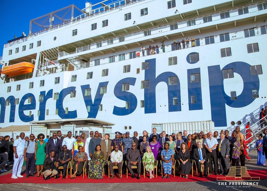 During my tour of Global Mercy, the world’s largest civilian hospital ship docked at Tema Port, I was deeply moved by my interactions with fellow Ghanaians undergoing life-changing treatments, including childhood orth…