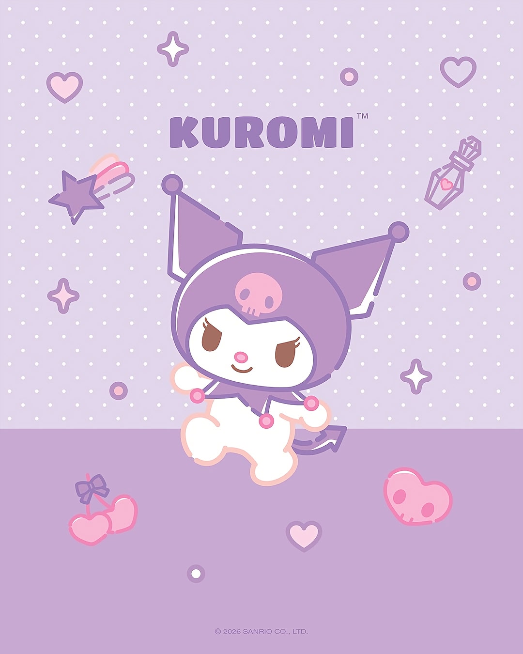 October's Friend of the Month is no surprise... it's Kuromi! 🖤💜 Swipe ➡️ to learn fun facts about our mischievous friend!