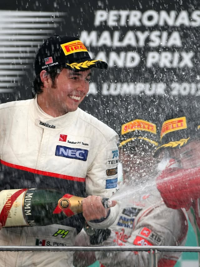 A little confused where I am this weekend 😂 Back in Malaysia 🇲🇾 where I got my first podium… racing the Bahrain GP 🇧🇭 where I got my first win! Great to be back at Sepang. Amazing job by everyone who made this ra…