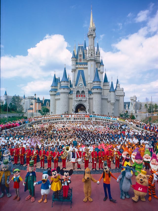 Looking through these incredible photos from the @waltdisneyarchives I’m reminded of how one bold idea grew into a place where generations of families, including mine, have made memories together. Happy 55th, @waltdis…