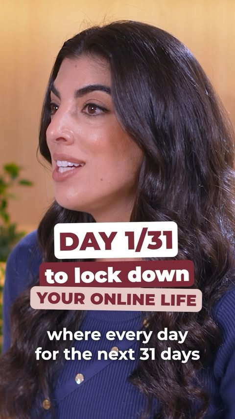 Day 1 of 31 to lock down your online life . I dare you to put you email in this website. Follow @cybersecuritygirl for more tips and for Day 2