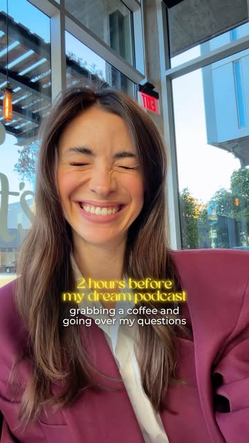 Dream guest revealed!! The episode is out now! 🔗 Comment “IDEAS” and I’ll send you the link