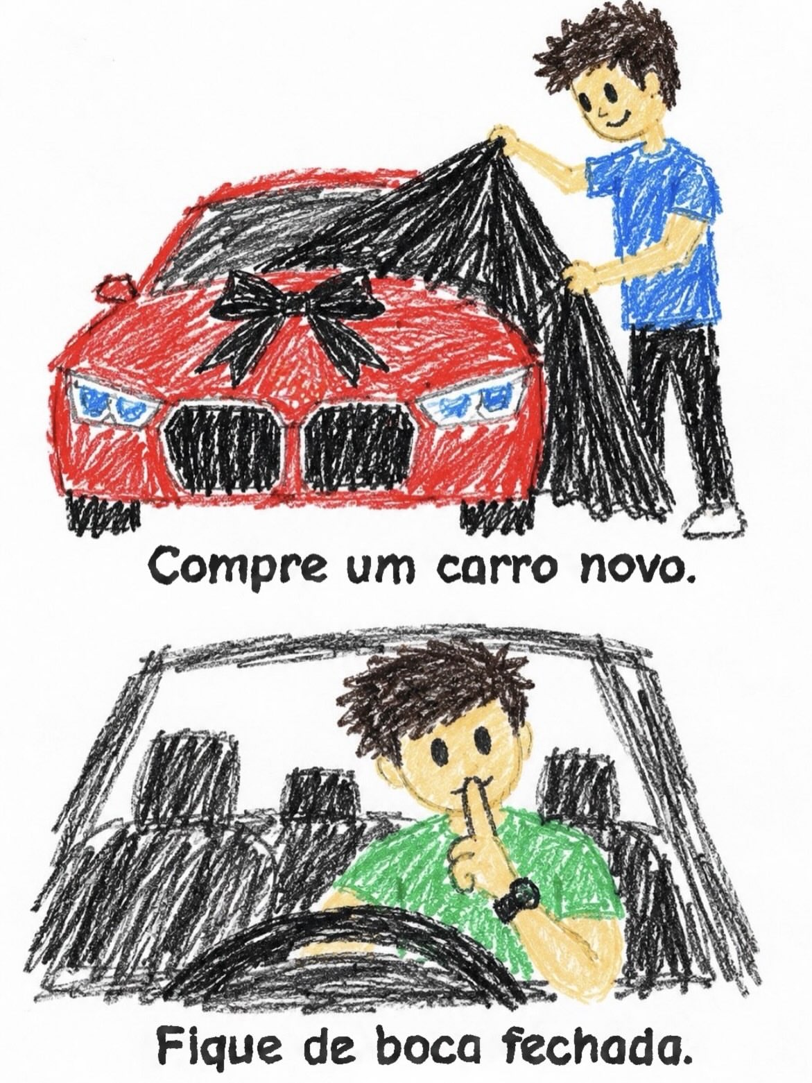 Só feche a boca