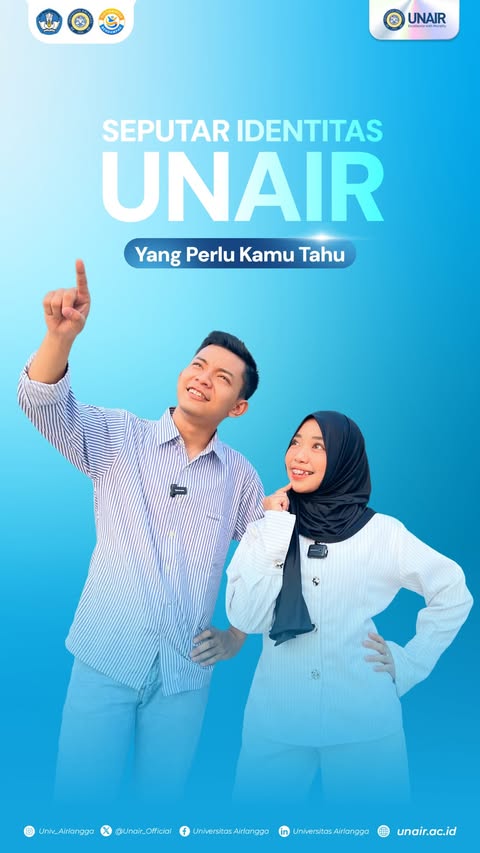 Kenali penggunaan nama dan identitas visual UNAIR agar penggunaannya tetap sesuai ketentuan 🌟👀