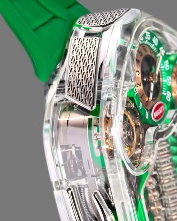 Precision, revealed. @JacobandCo brings all 557 components of the Bugatti Tourbillon Sapphire Crystal into full view through its transparent sapphire case. Requiring over 800 hours of meticulous machining to cut and s…