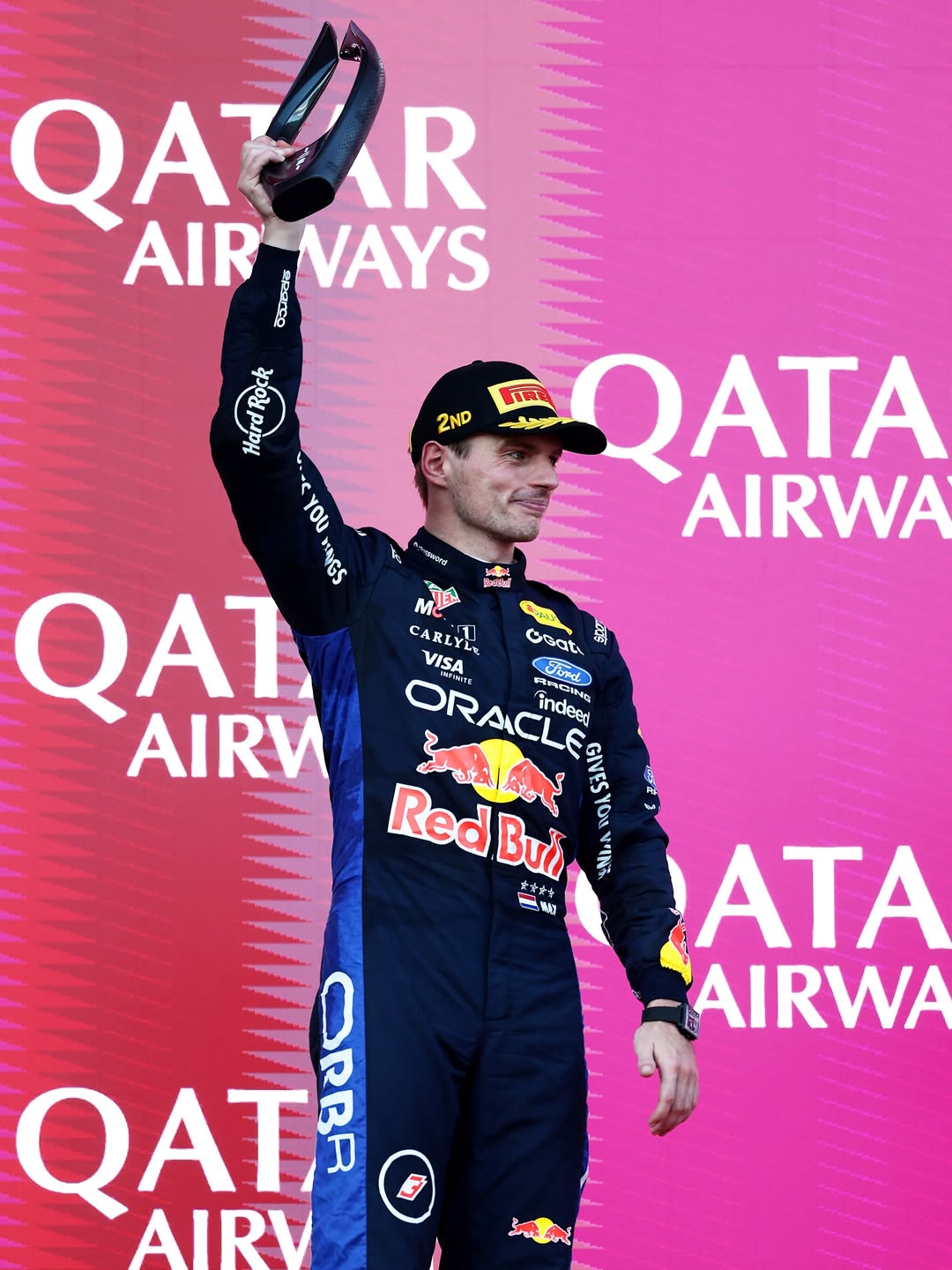 So close!! We had a very strong race and in the end a great team result with a double podium @redbullracing 💪💪