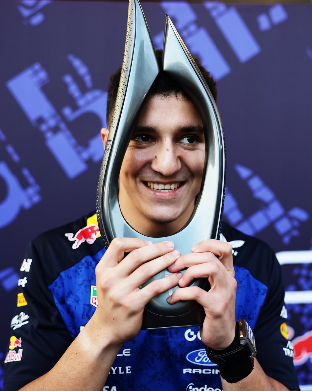 Career podium No.3 secured 💪 A weekend to savour for @isackhadjar in Baku! 🏆 #F1 #Formula1 #AzerbaijanGP