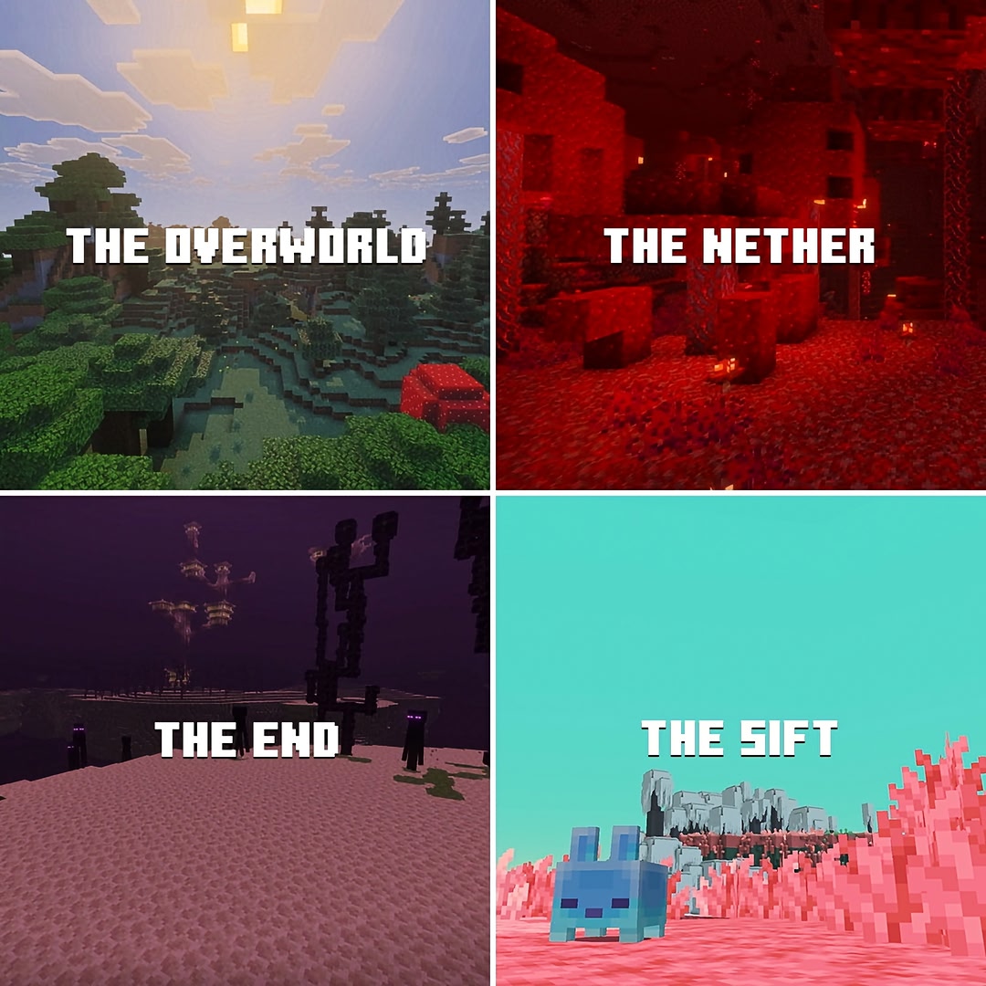 Minecraft’s newest dimension isn’t just finding its home in Dungeons II, it’s also coming to Minecraft Bedrock & Java Edition. Experience the Sift first in Minecraft #DungeonsII – coming September 29, 2026. Order your…