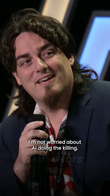 Palmer Luckey on why he’s more concerned about people using AI for harm than AI itself at Moonshots Live.
