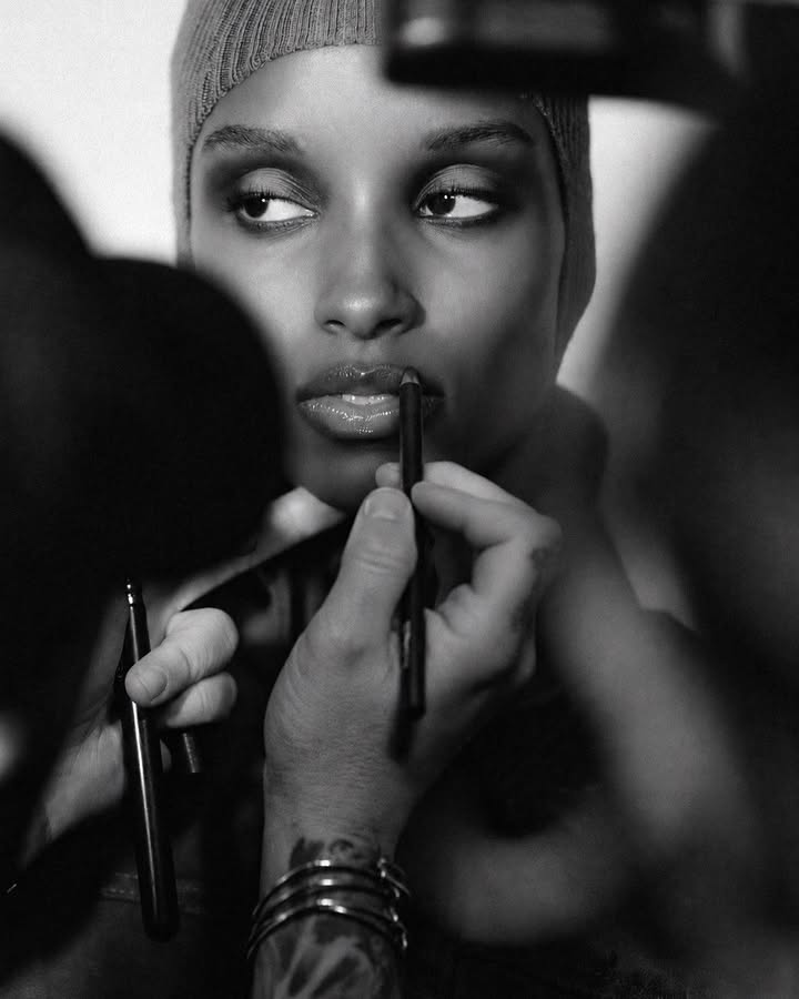 Behind the scenes at LUAR's New York Fashion Week runway show.