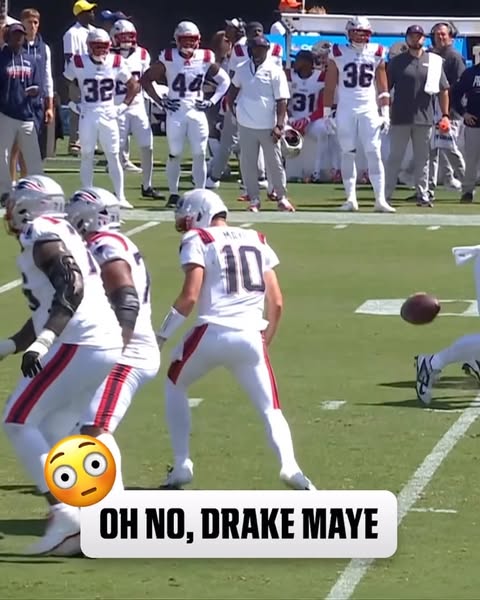 Just slipped right out of his hand 😯 (via @nfl) #nflfootball