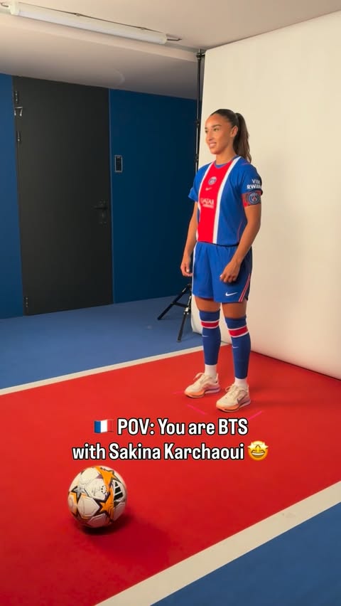 ❤️ Sakina Karchaoui: Paris SG captain 💙 #UWCL