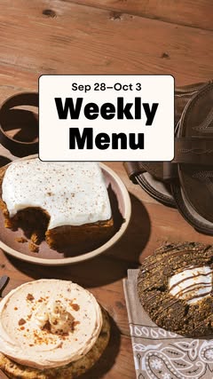 Hold your horses... Country Week is HERE! 🐴🌾🤠🚜 Sep 28– Oct 3 ↓ 🖤 WEEKLY ROTATING MENU 🖤 🌙 MIDNIGHT S'MORES COOKIE (NEW) A decadent chocolate cookie packed with milk chocolate chips, then topped with a melty mar…