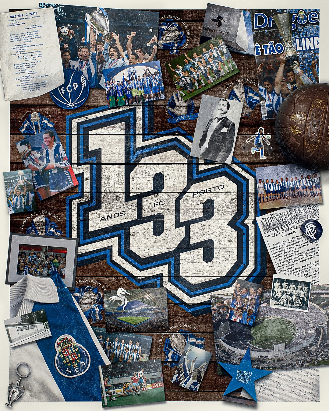 133 anos depois, continuamos a sentir o mesmo orgulho. Parabéns, Futebol Clube do Porto 💙