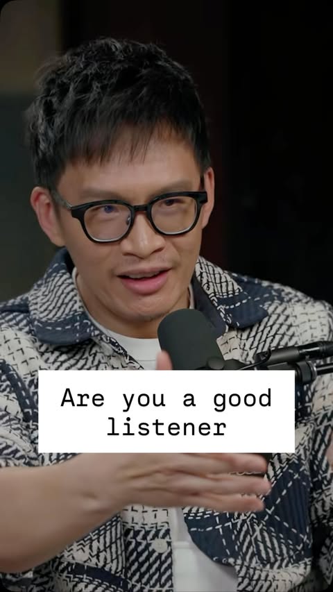 Playing a game with @askvinh to see if I’m really a good listener 😂 🎧Watch the full episode today on Netflix or Spotify by searching ‘On Purpose Podcast‘ or listen wherever you get your podcasts 🎙️