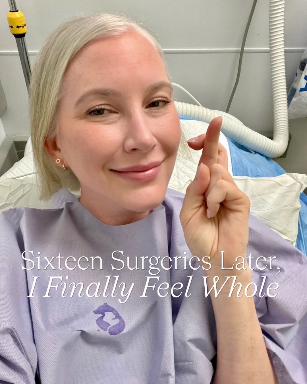 16 surgeries. EIGHT of them last year alone. And somehow, this one feels different. 💓 For the first time, I gave myself a week before sharing an update. Not just to let my body heal, but to give myself time to proces…