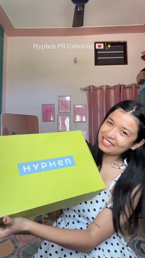 Hyphen PR Unboxing 💌✨ Comment for ‘link’🔗 #hyphen #pr #unboxing