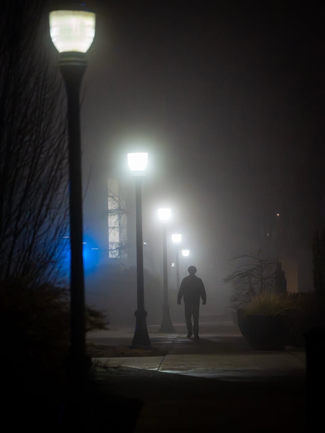 POV: campus in its spooky era 🎃🌙 🕸️