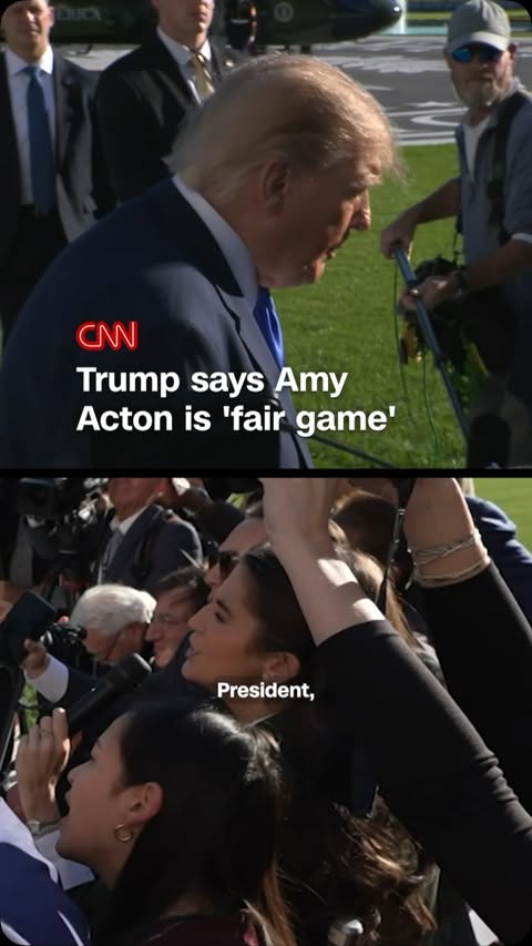 President Trump says Ohio Democratic gubernatorial candidate Amy Acton is “fair game” while defending Republican Vivek Ramaswamy’s ad featuring her estranged mother and ignoring the sexual abuse allegations against he…