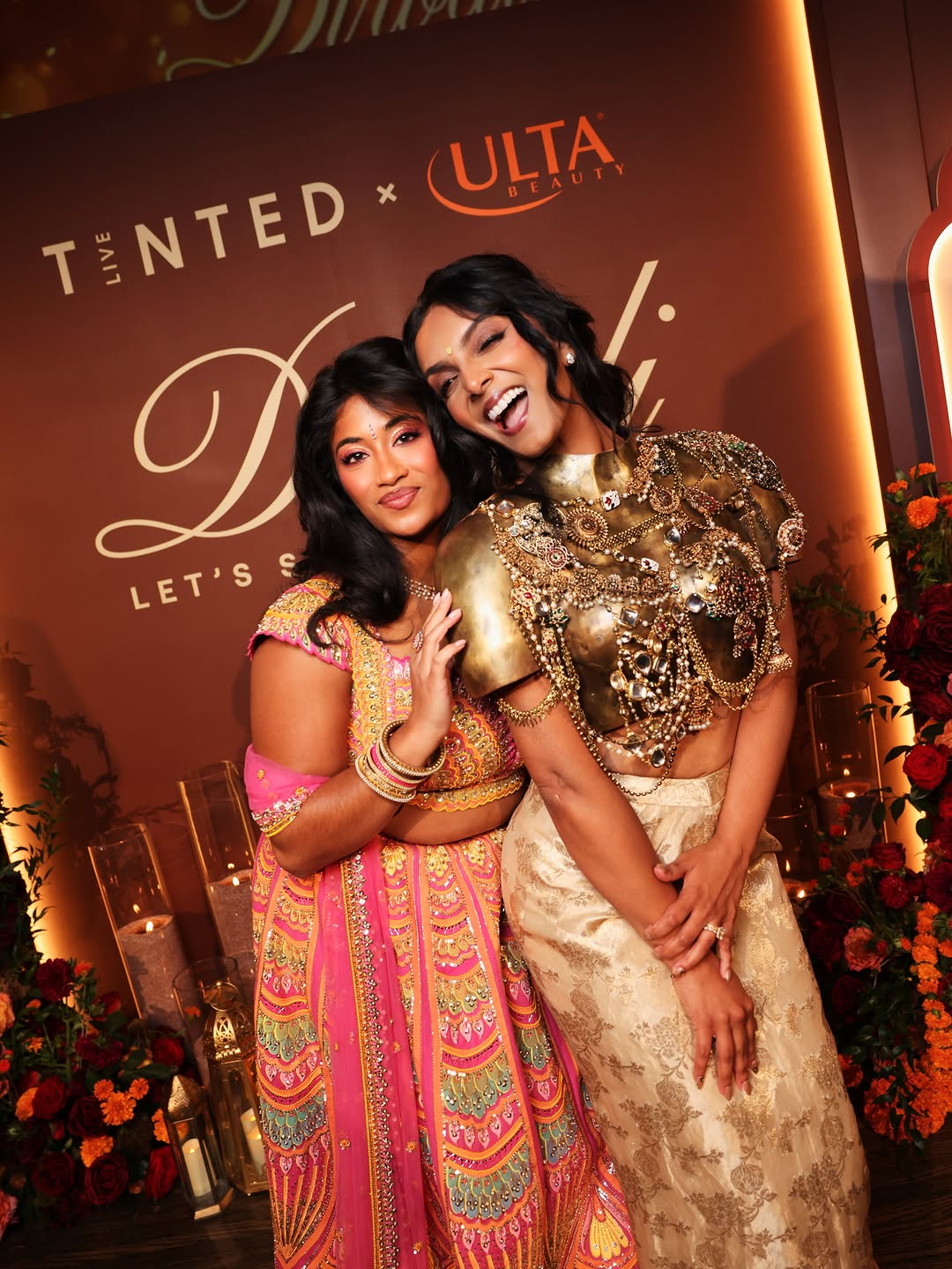 A night of light and love. 🪔✨ We at Live Tinted are so happy to host a Diwali celebration with the beautiful community that made this night so special alongside our partners at @ultabeauty. Thank you for shining with…